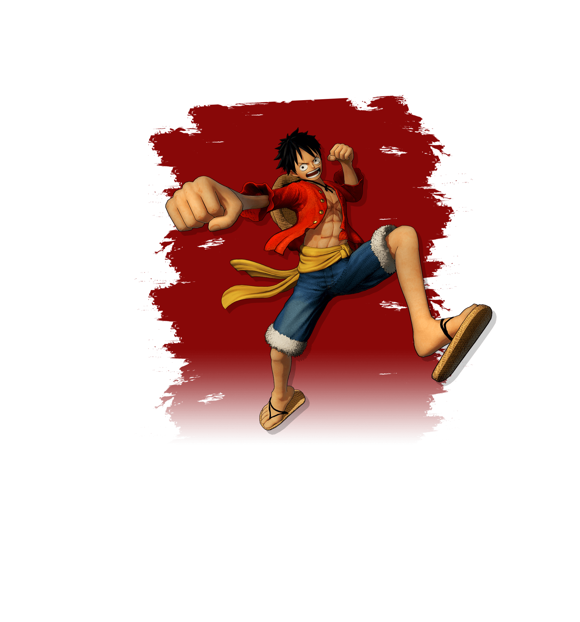 One Piece Monkey D. Luffy illustration, One Piece: Pirate Warriors